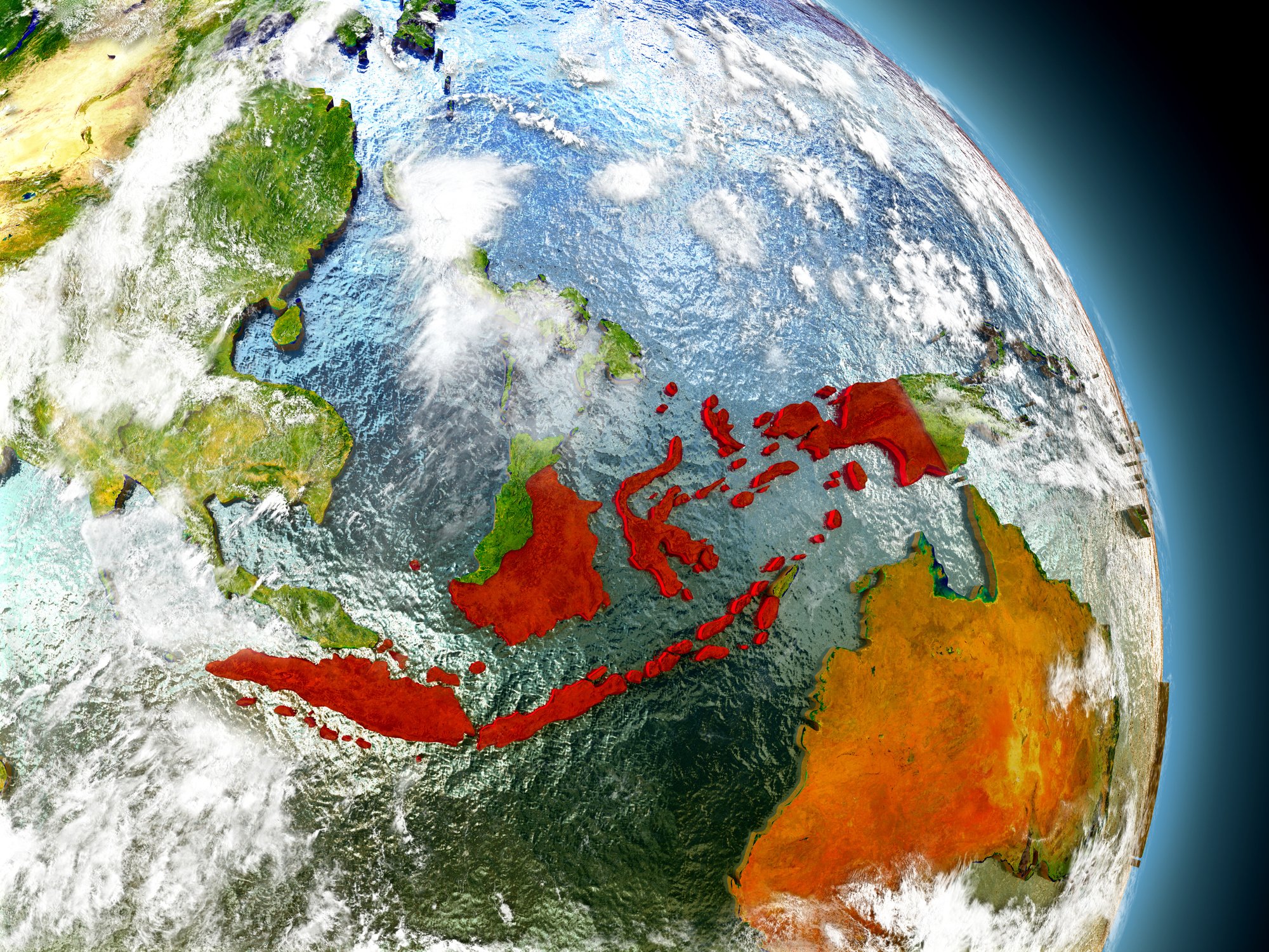 Indonesia from Space